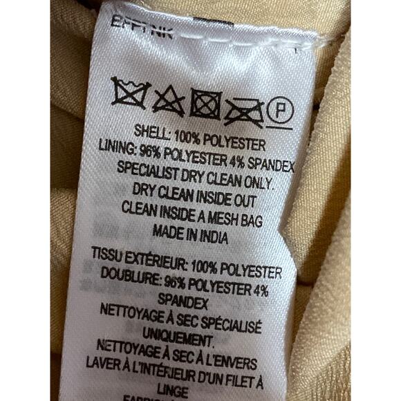 French Connection Gold Sequin Embellished Sleeveless Zip Tank Jumpsuit Romper XS - Picture 5 of 5